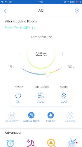 HaierSmartAir2 ภาพหน้าจอ 2