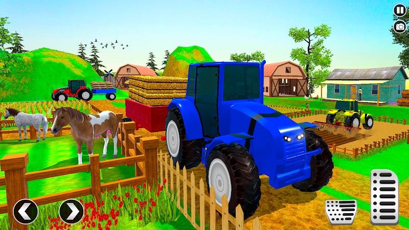 Farmer Tractor Farming Game 3D Ảnh chụp màn hình 3