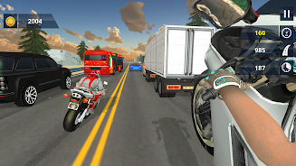 Endless Moto Traffic Racer 3D Скриншот 3