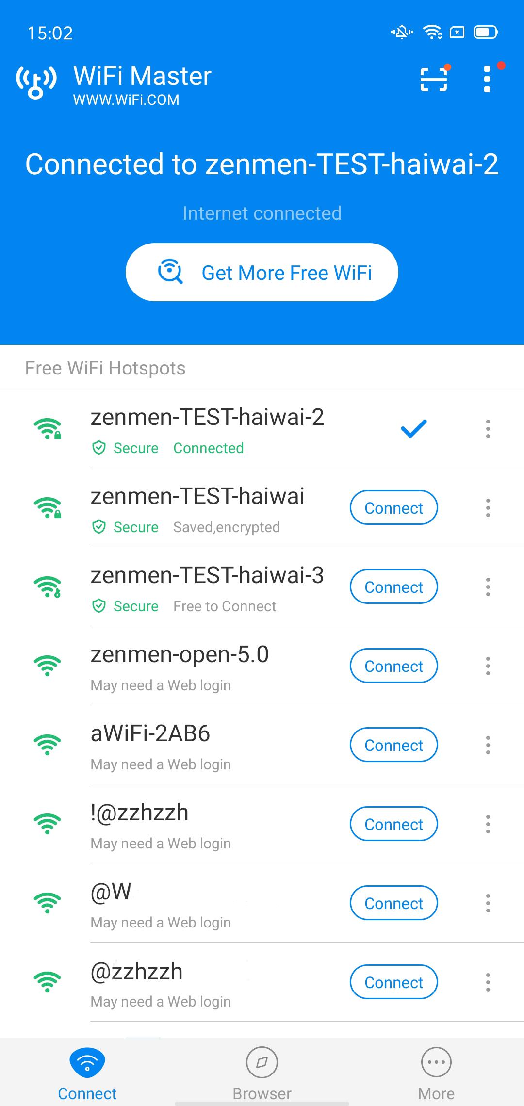 WiFi Master: WiFi Auto Connect Ekran Görüntüsü 0