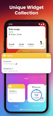 IOS Widgets Zrzut ekranu 3