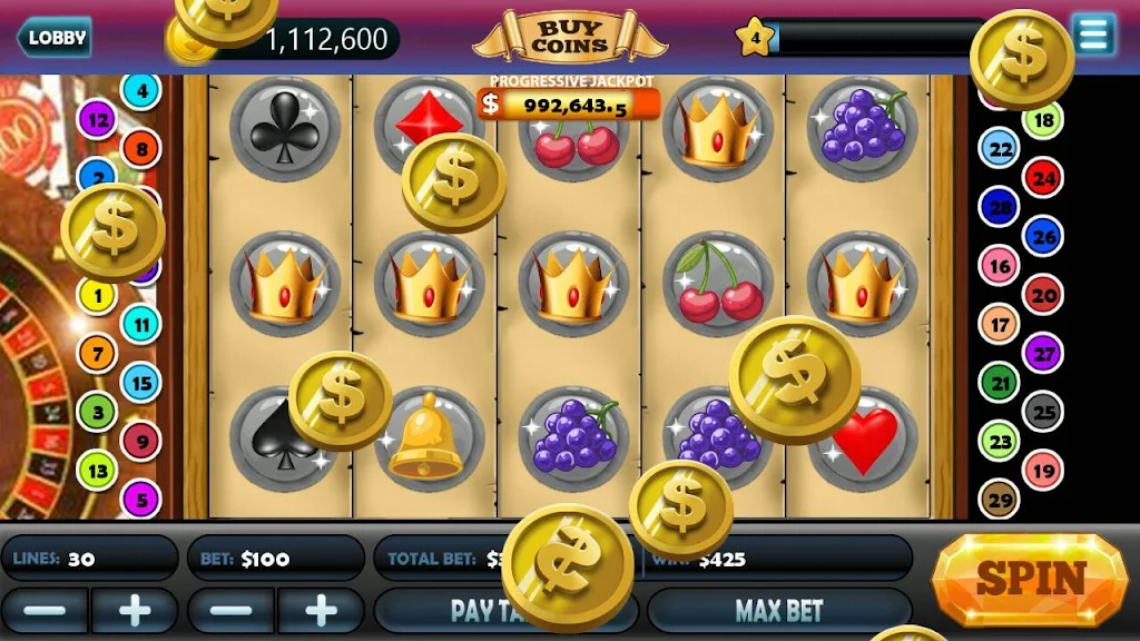 Lucky 777 Slots Vegas Ảnh chụp màn hình 1