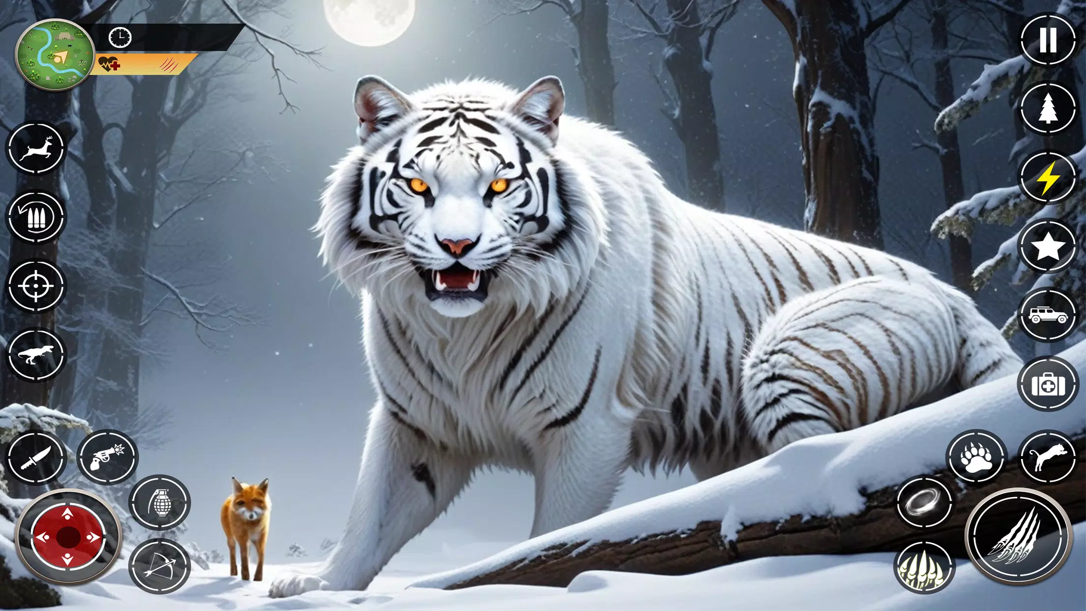 Snow Tiger Family Simulator 3D スクリーンショット 2