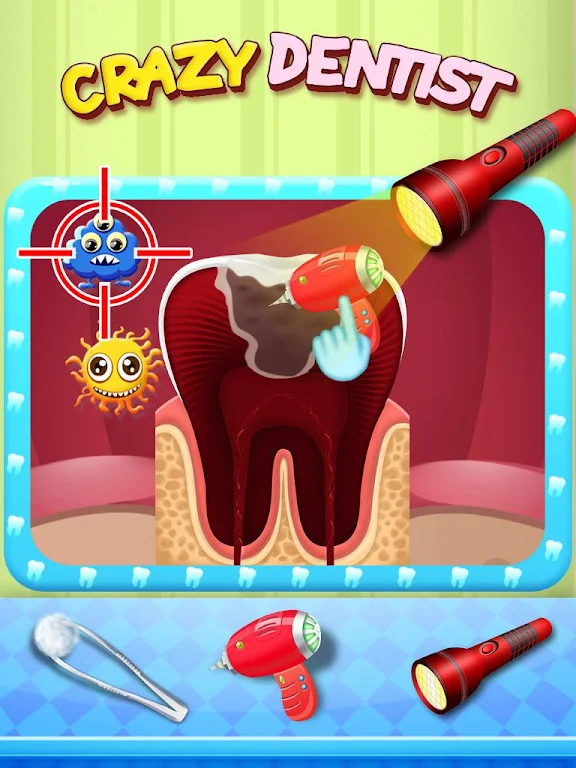 Mouth care doctor dentist game Ảnh chụp màn hình 0