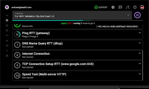 analiti - Speed Test WiFi Analyzer Schermafbeelding 3