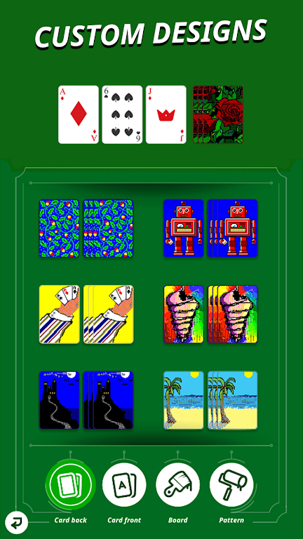 Schermata Solitaire - 3 in 1 Card games 2