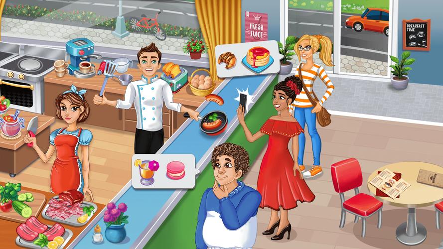 Master Chef Kitchen Games Cook Скриншот 1