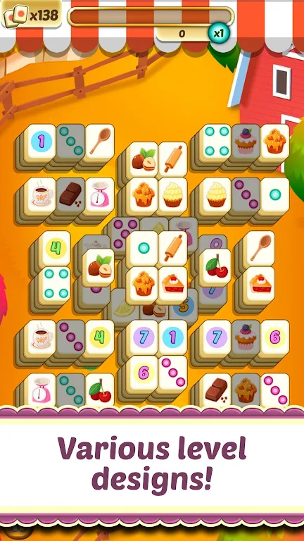 Mahjong Solitaire Cupcake Bake スクリーンショット 2