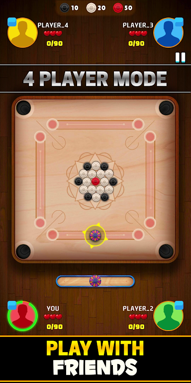 Carrom Offline : Pool City 스크린샷 0