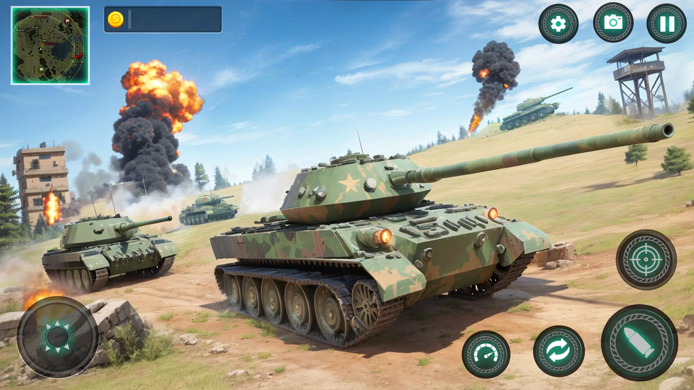 Military Tank War Machine Sim স্ক্রিনশট 1