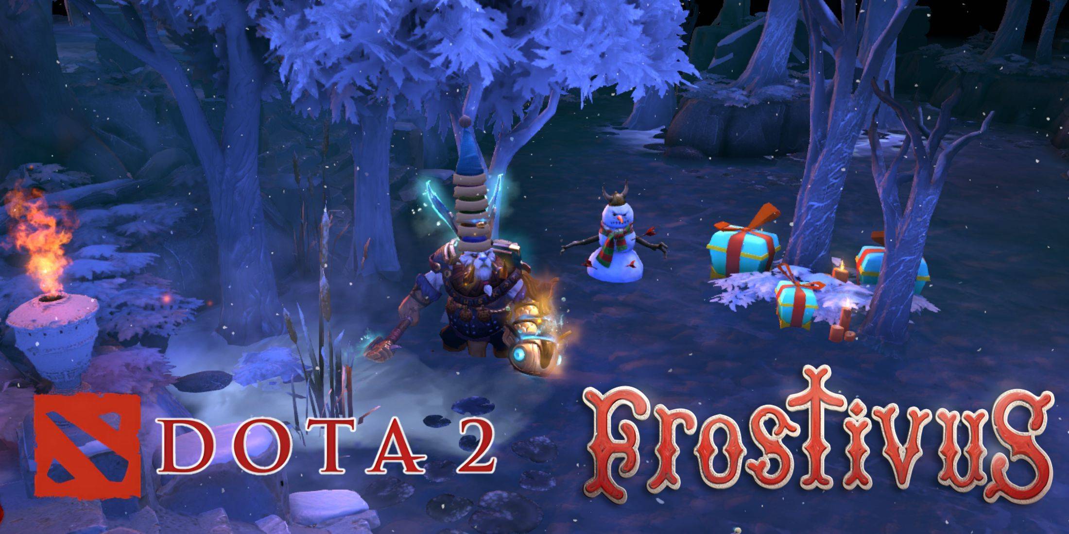 Odblokuj nagrody Frostivus w Dota 2