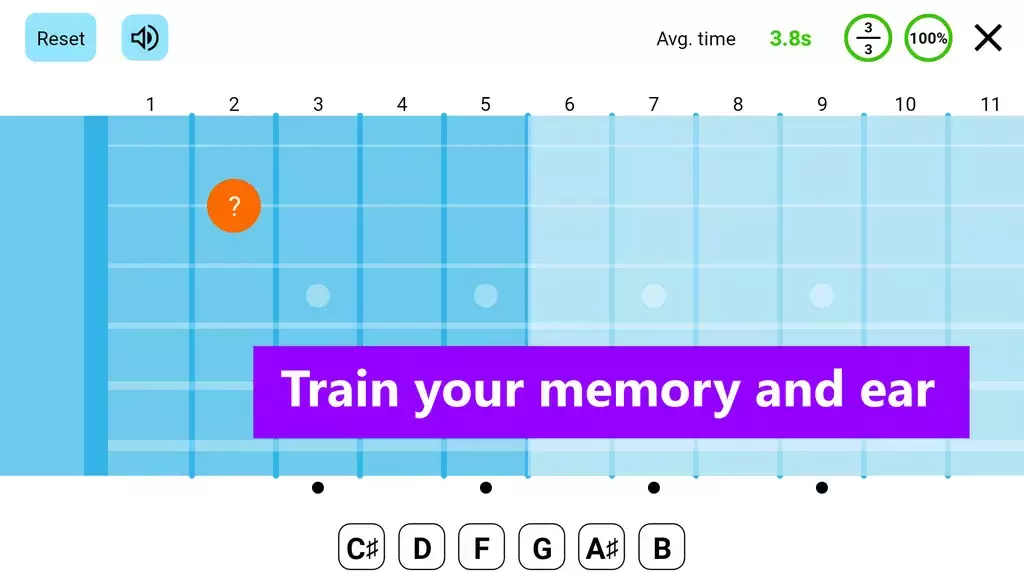 Guitar Fretboard: Scales Ảnh chụp màn hình 2