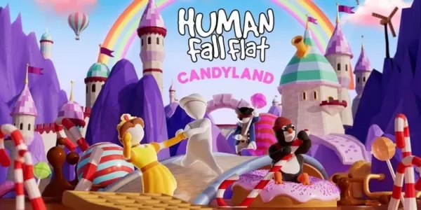 “ Candyland：现在在人类Fall Flat Mobile中使用的新级别”