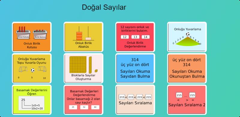 Schermata 3. Sınıf Dersekranda 1