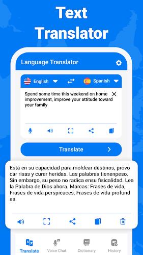 All Translate Language App स्क्रीनशॉट 2