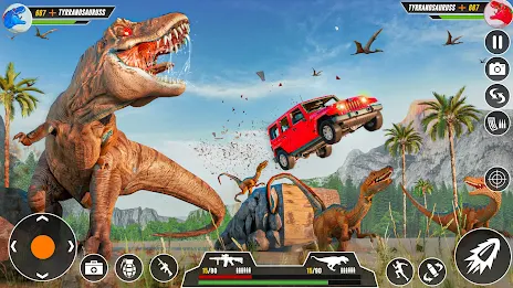 Real Dino Hunting 3D shooting 螢幕截圖 2