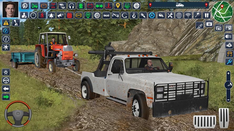 Tow Truck Driving: Truck Games Screenshot 0