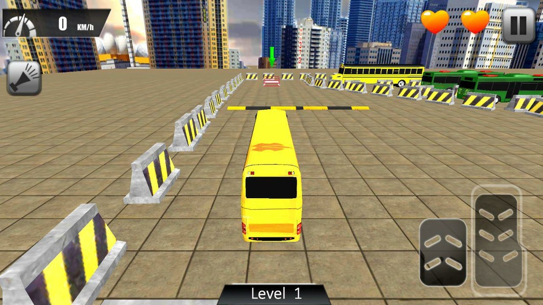 Modern Bus Drive Parking 3D 螢幕截圖 0