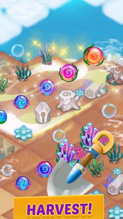 Merge Mermaids-magic puzzles Screenshot 1