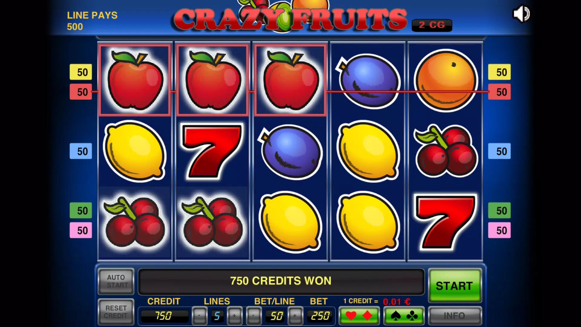Crazy Fruits स्क्रीनशॉट 0