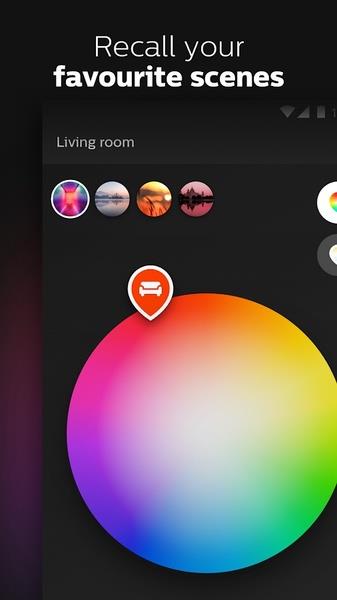 Philips Hue Tangkapan skrin 2