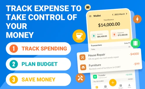 Money Tracker Expense Tracker Ekran Görüntüsü 0