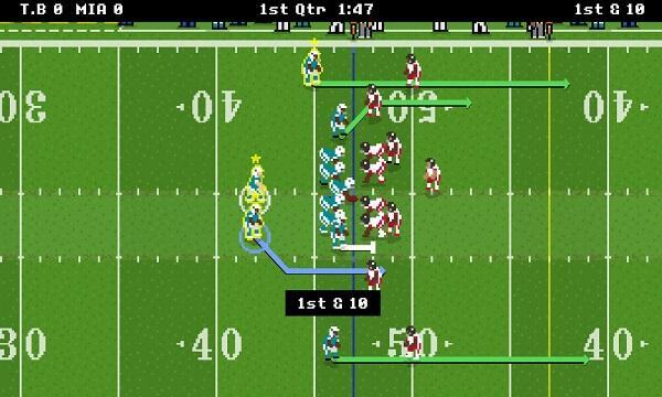 Retro Bowl College Mod Capture d'écran 0