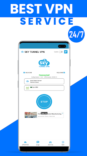 Sky Tunnel VPN Capture d'écran 0