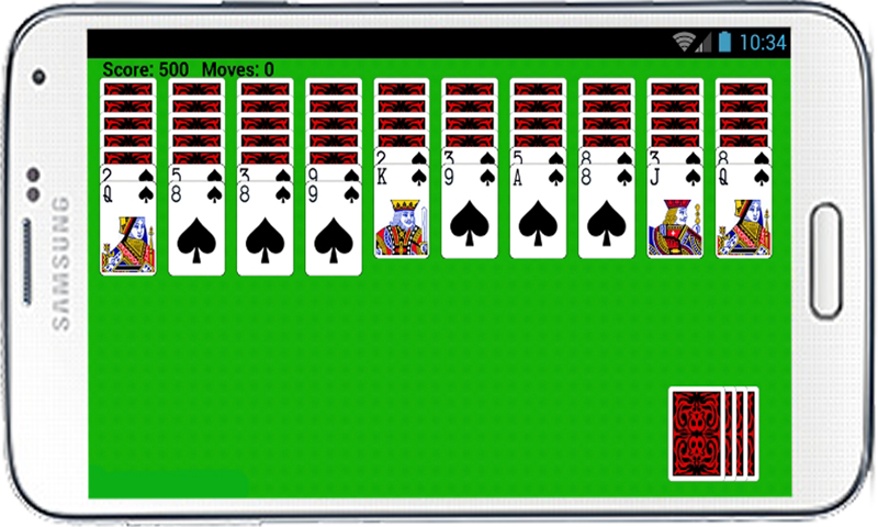 Spider Solitaire Free Game HD স্ক্রিনশট 1