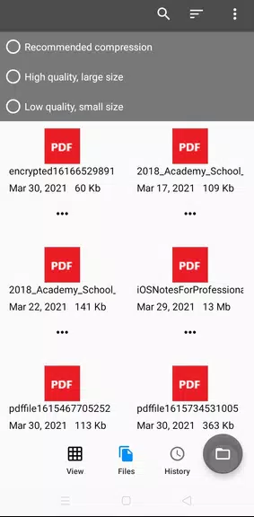 PDF Small - Compress PDF स्क्रीनशॉट 0