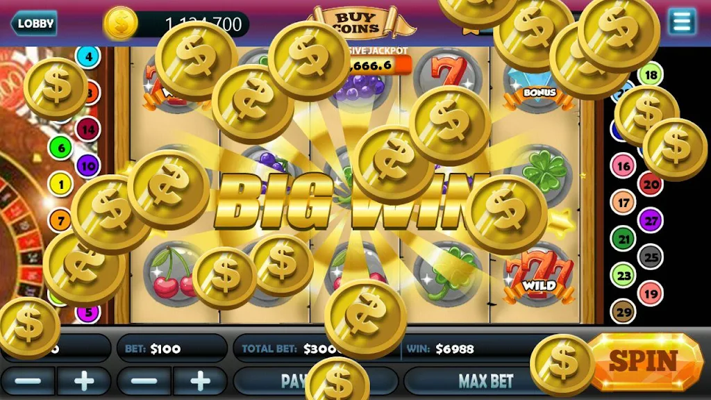 Lucky 777 Slots Vegas Ảnh chụp màn hình 2