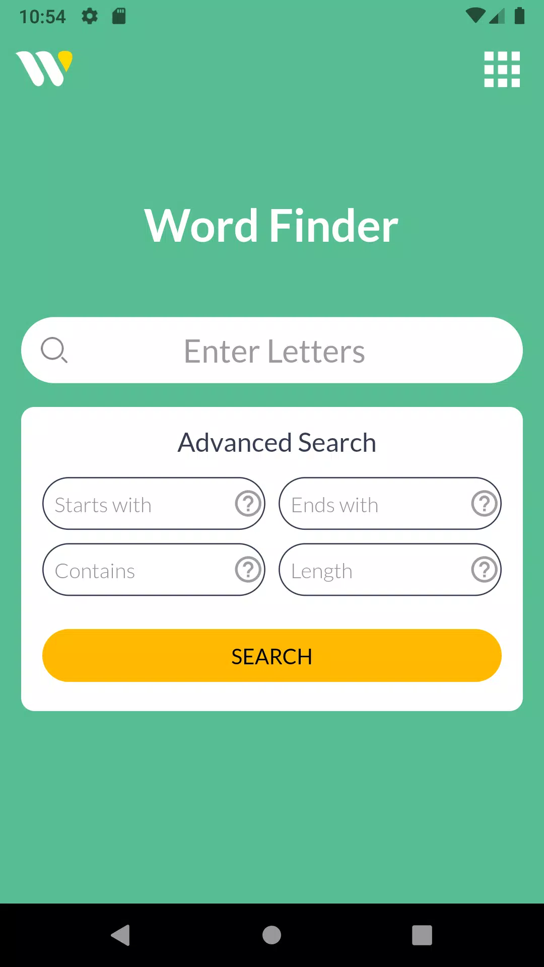 Wordfinder by WordTips Screenshot 1