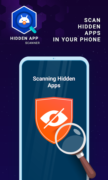 Hidden Apps Scanner Captura de pantalla 1