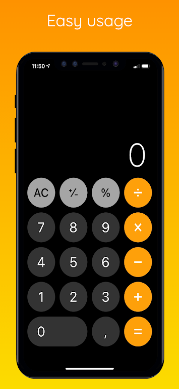 Calculator iOS 17 Ekran Görüntüsü 0