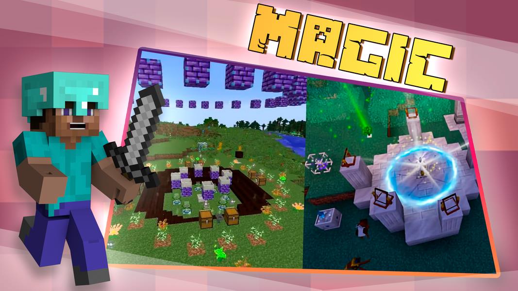 Mods for Minecraft PE ဖန်သားပြင်ဓာတ်ပုံ 1