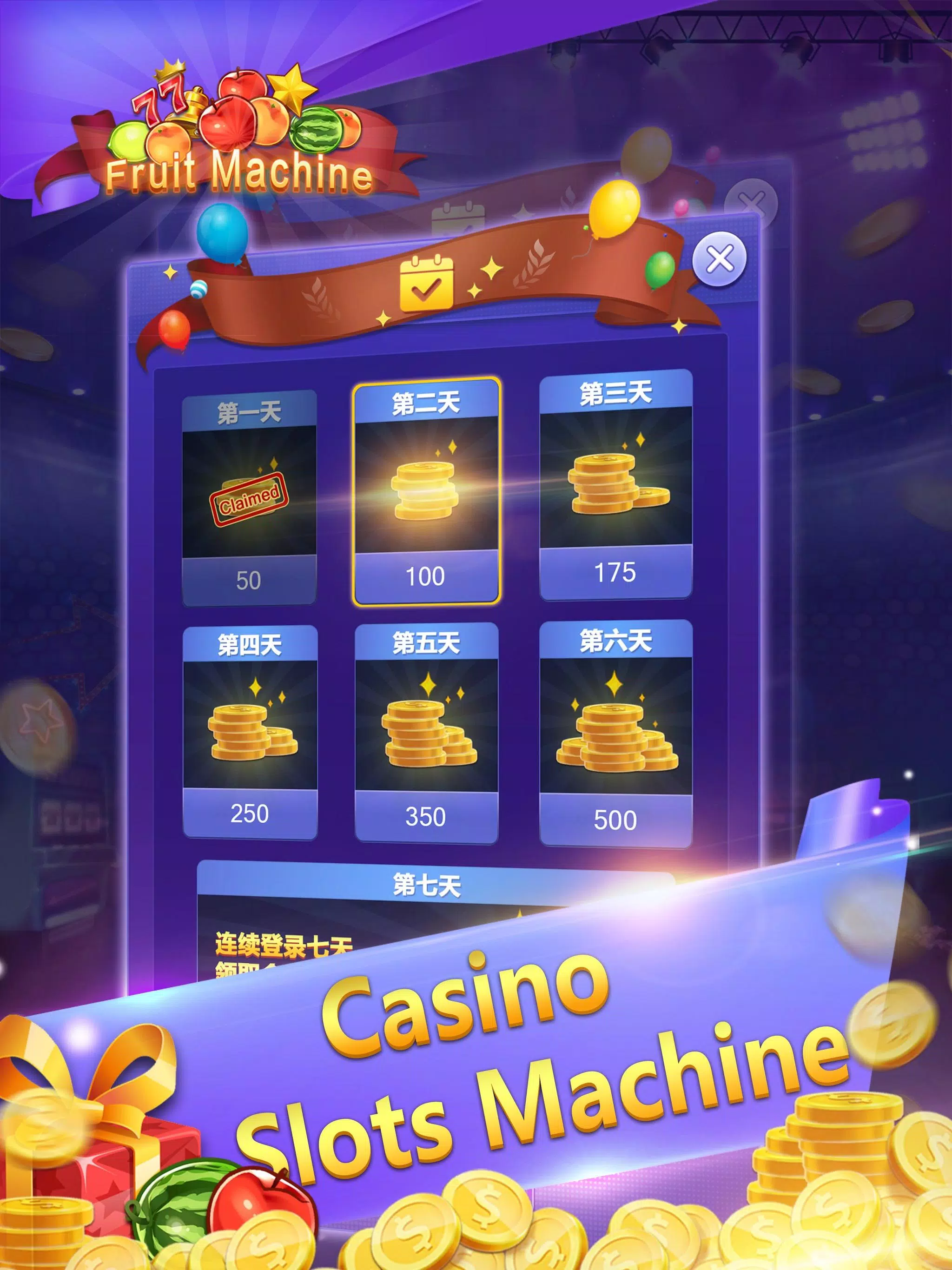 Fruit Machine - Mario Slots Zrzut ekranu 1