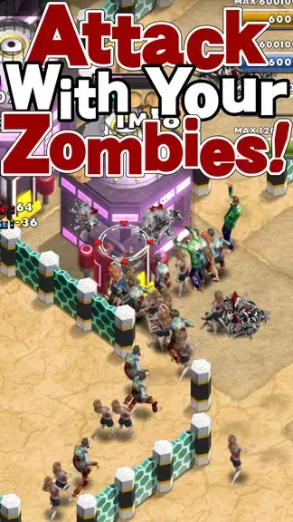 UNDEAD FACTORY -  Zombie game. Schermafbeelding 3