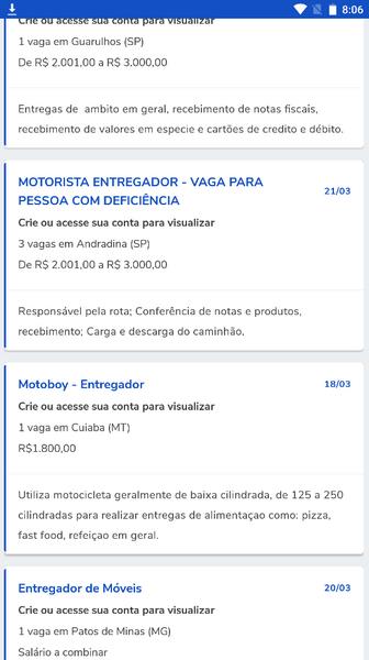 Vagas de Emprego: Catho Screenshot 1