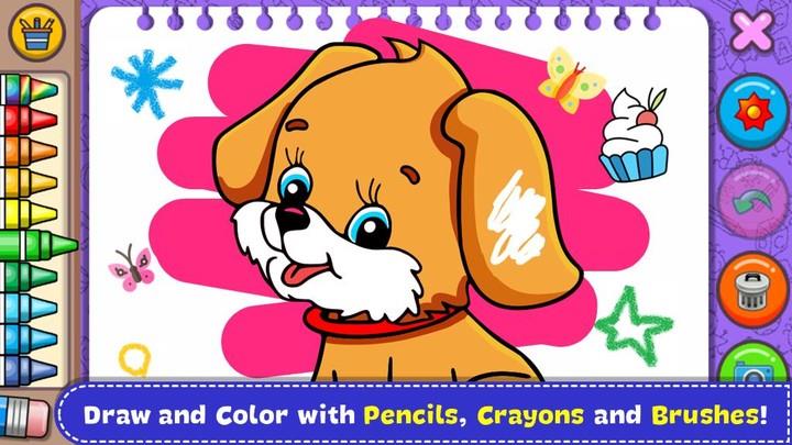 Coloring & Learn Animals Ảnh chụp màn hình 0