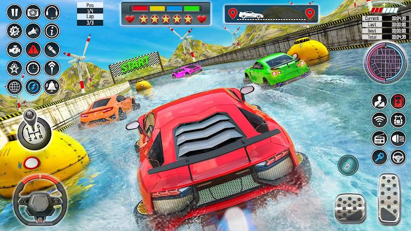 Water Car Racing 3d: Car Games Zrzut ekranu 1