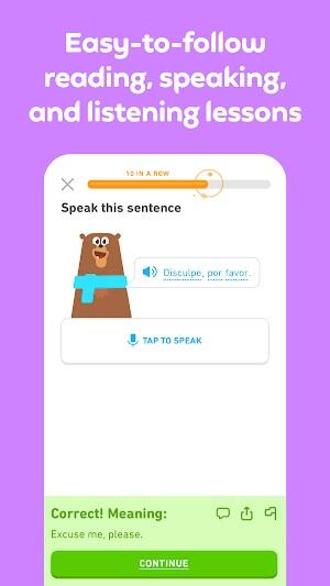 Duolingo mod apk pour Android