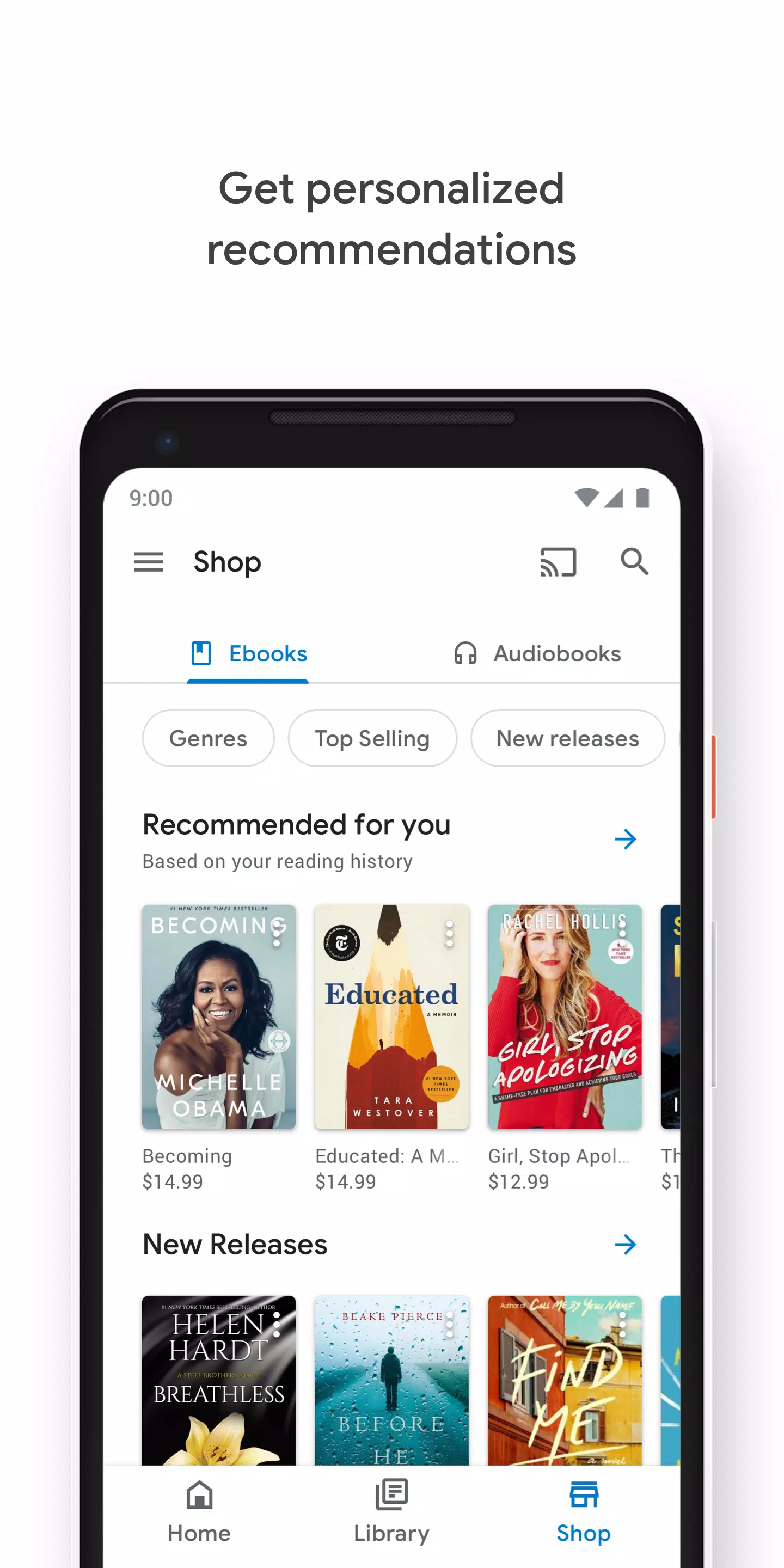 Google Play Books স্ক্রিনশট 0