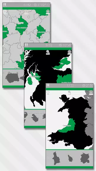 E. Learning UK Map Puzzle 螢幕截圖 1