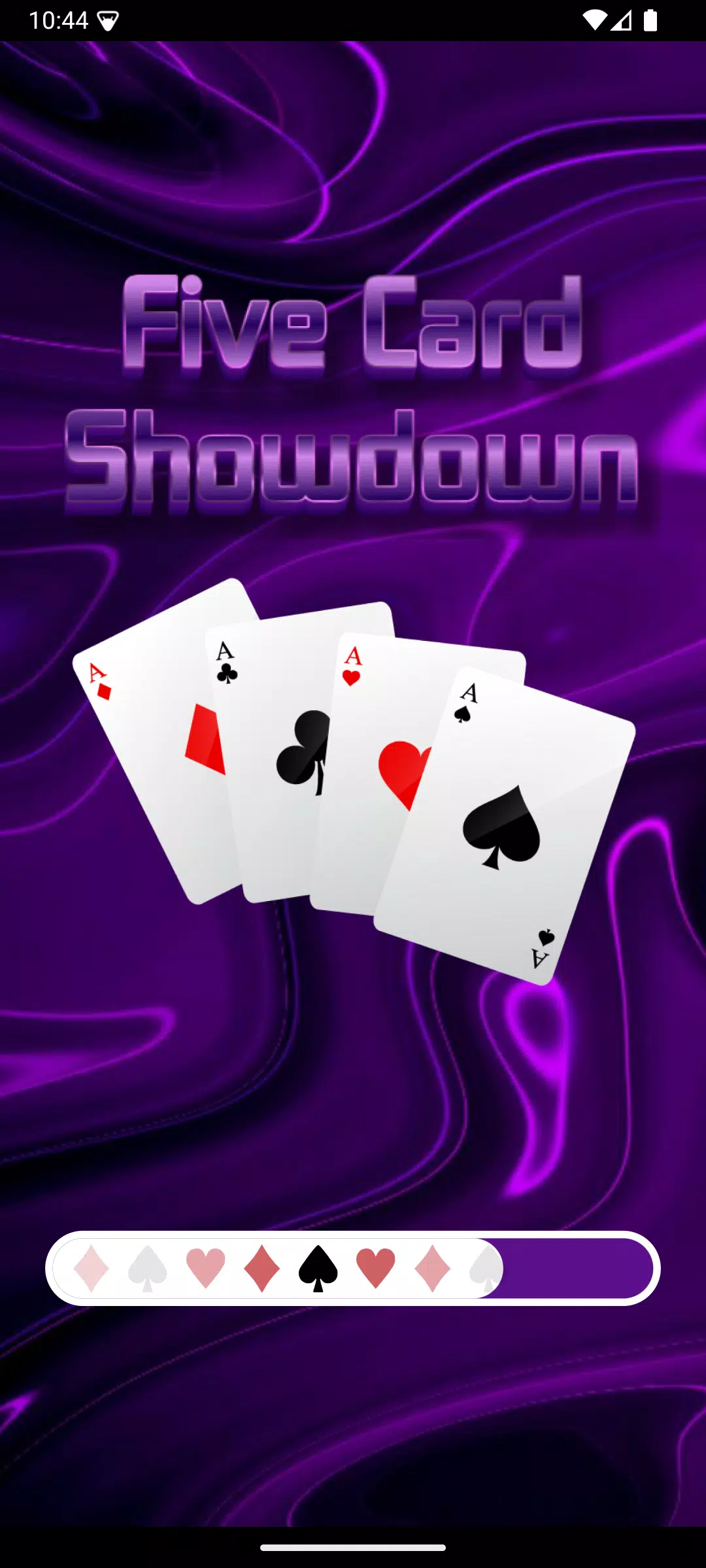 Five Card Showdown Captura de tela 0