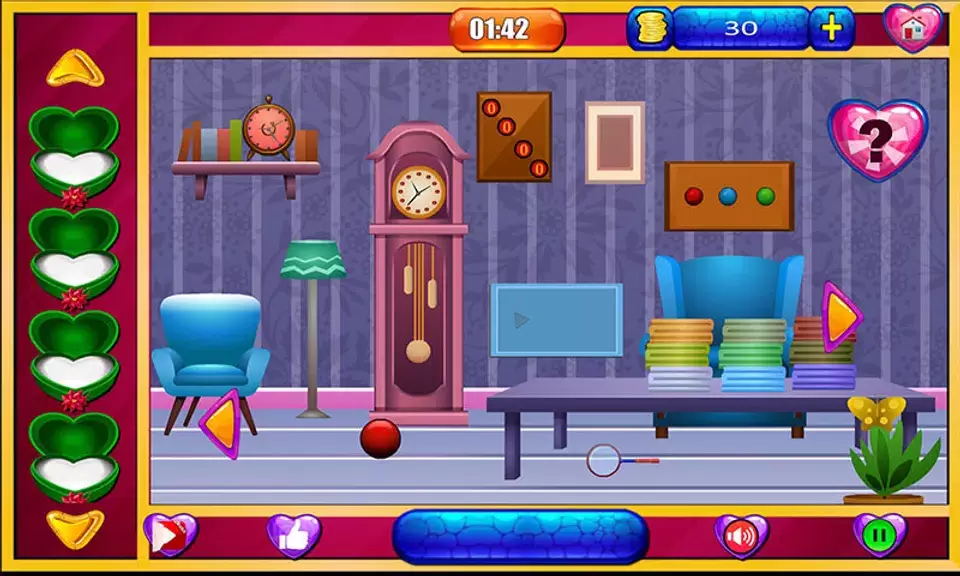 100 Doors Escape - Girl Room Screenshot 2