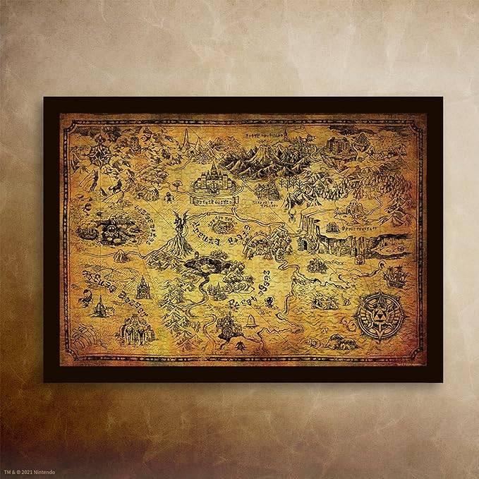 Rompecabezas de mapa de Hyrule