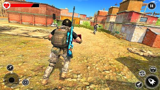 Shooting Squad Battle - Free Offline Shooting Game Captura de pantalla 1