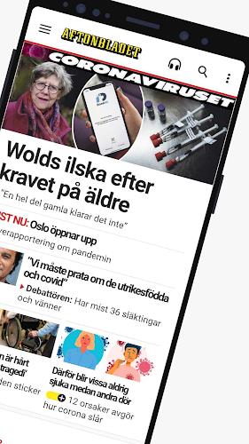 Aftonbladet Nyheter 螢幕截圖 1