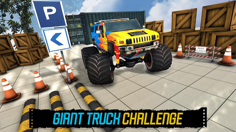 Monster Truck Parking Game 3D ภาพหน้าจอ 0