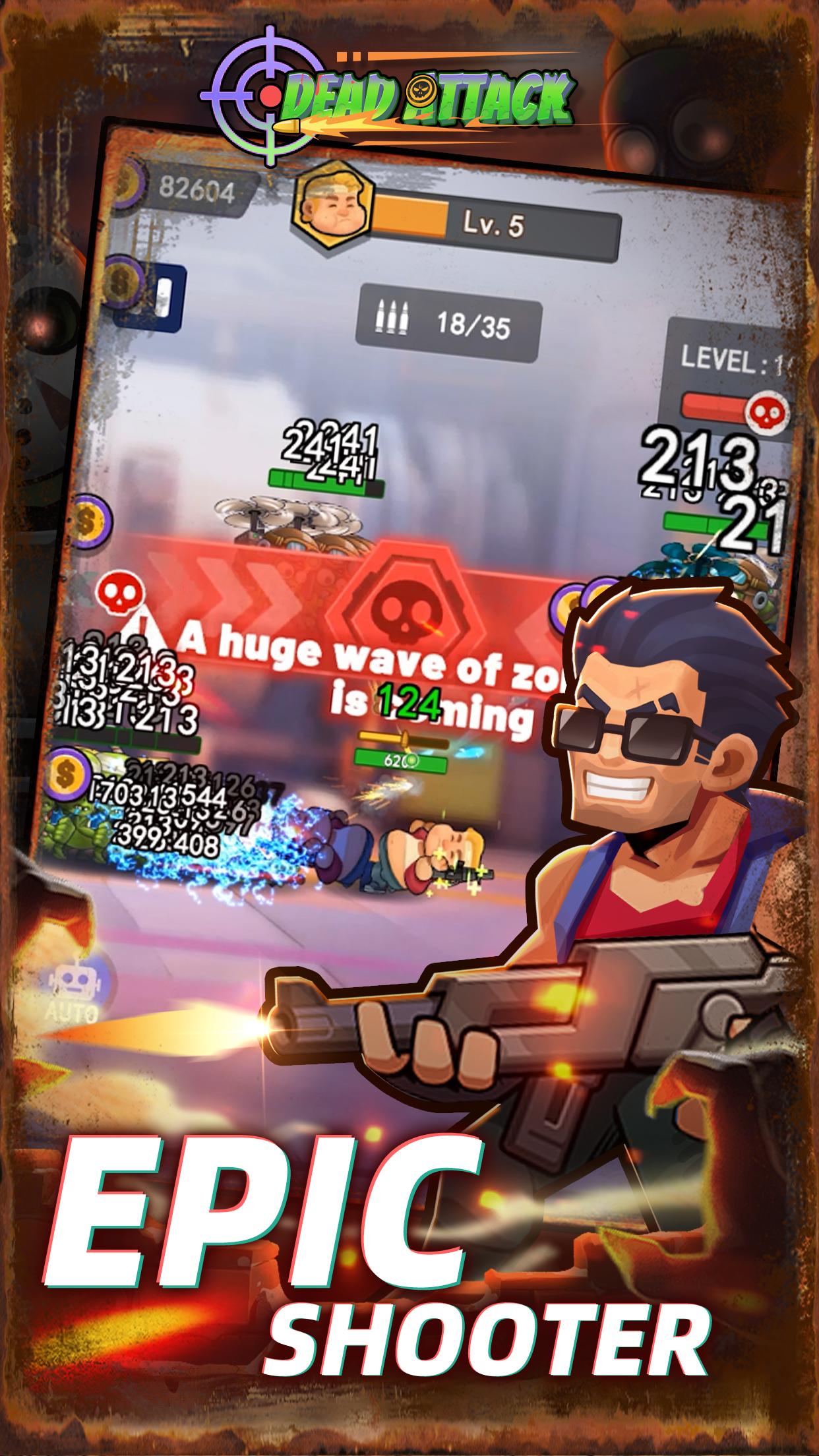 Dead Attack - Shooting Game 螢幕截圖 0